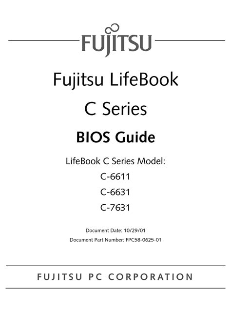 Fujitsu Siemens Computers C-6611 Manual pdf